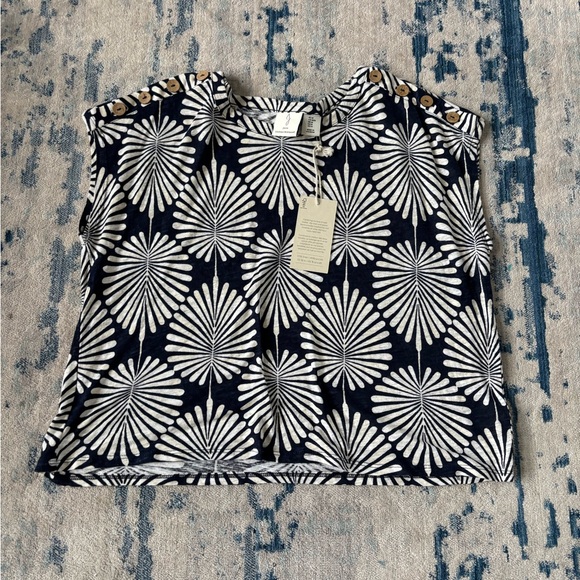 Joie Tops - NWT Joie Linen Blend Sleeveless Top Medium